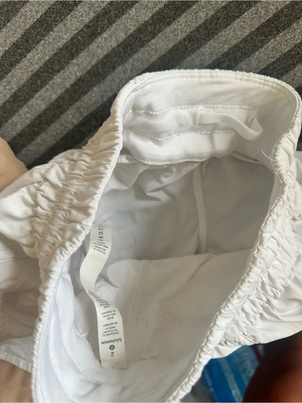lululemon athletica White Athletic Shorts